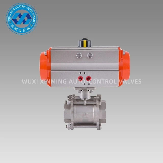 Pneumatic Actuator 3PCThread Ball Valve
