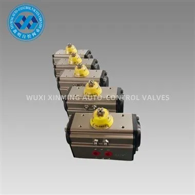 Pneumatický pohon uhlového pohybu