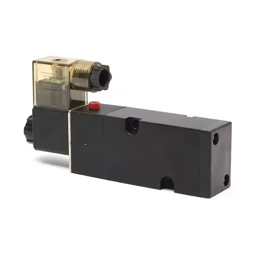 Jeden a dvoj pôsobiaci pneumatický ovládací solenoidný ventil