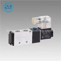 Pneumatický solenoidný ventil 5 spôsob 2- ovládací vzduch polohy 12V 24V 220V