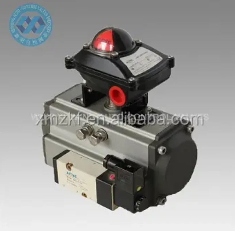 Ventil Airtac Pneumatický ovládač valca s indikátorom polohy ovládača a solenoidným ventilom AirTAC